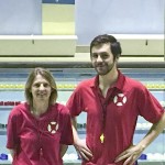 Mat-Su Borough Lifeguards Sandy Lee and Lehvi Minder led the effort to save a swimmer's life in Oct.