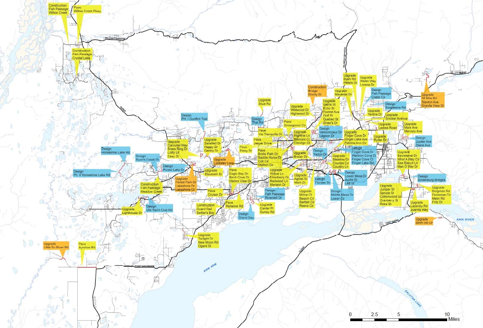 2015 Public Works Projects