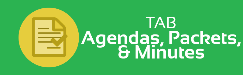 Agendas, Packets, and Minutes